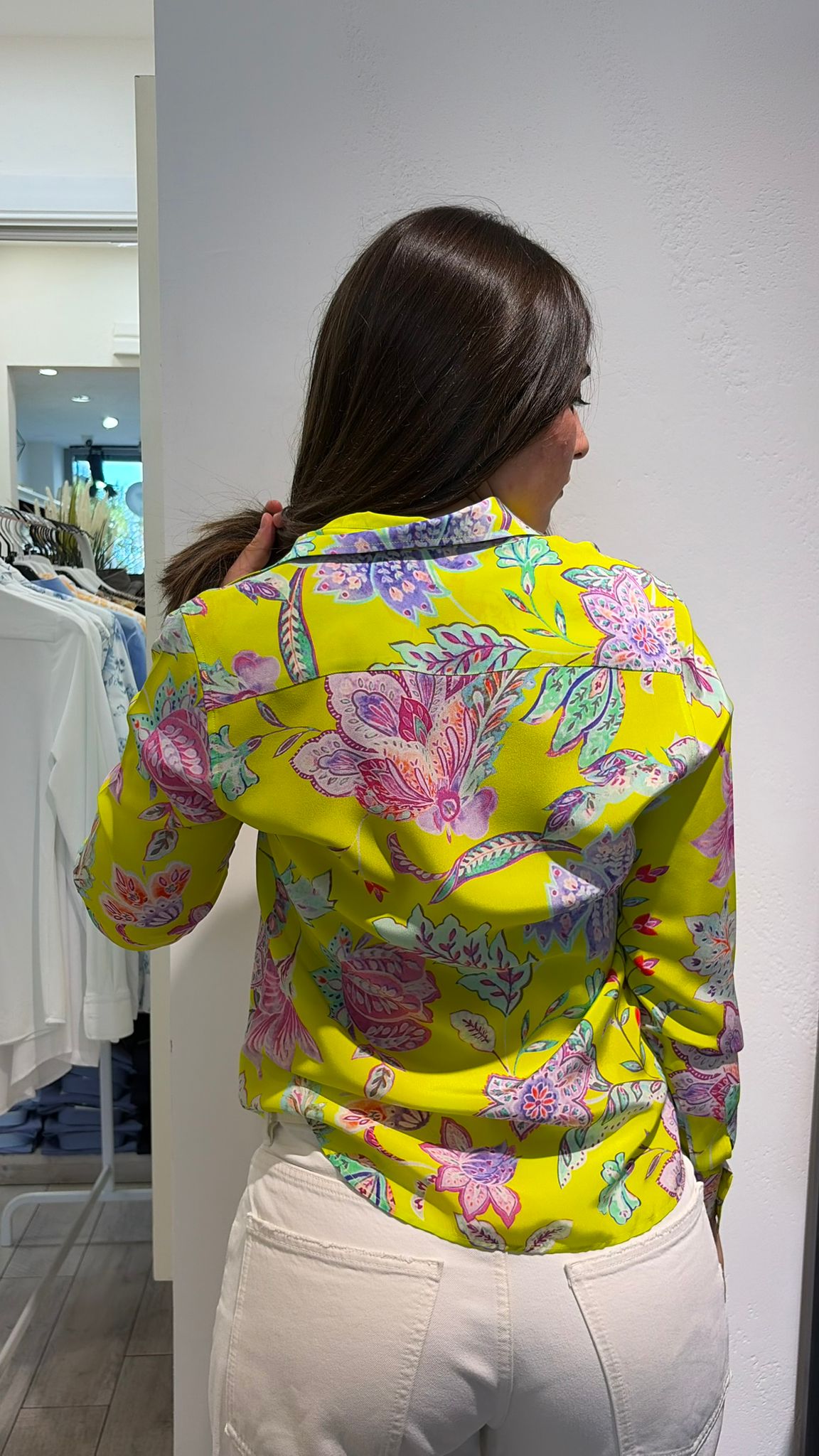 Camicia Nico lime