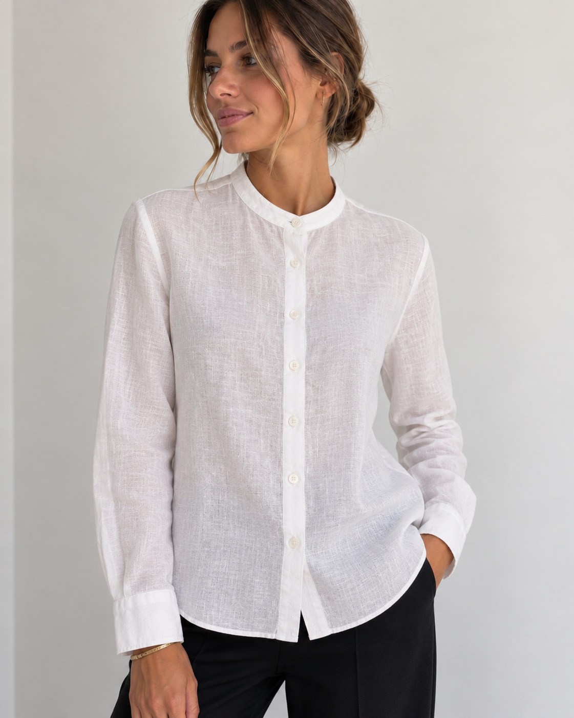 Camicia Lino olgana 01