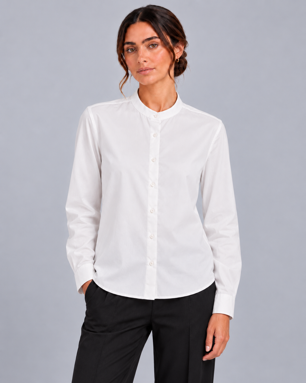 Camicia olgana cotone