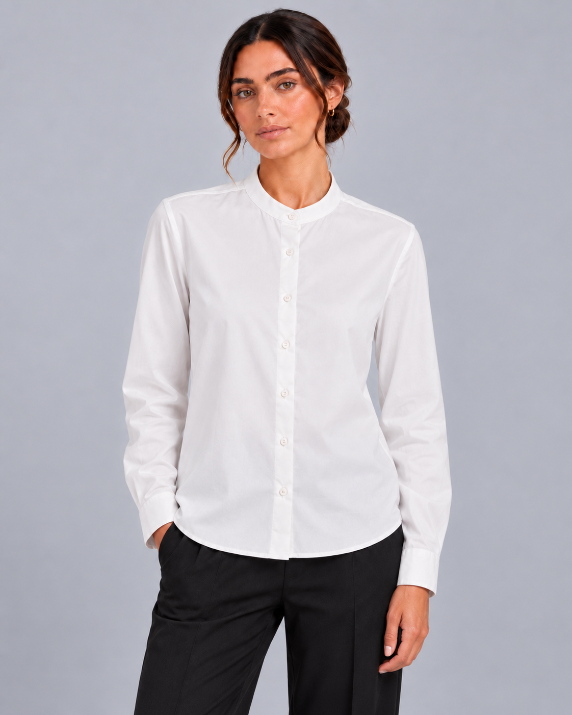 Camicia olgana cotone