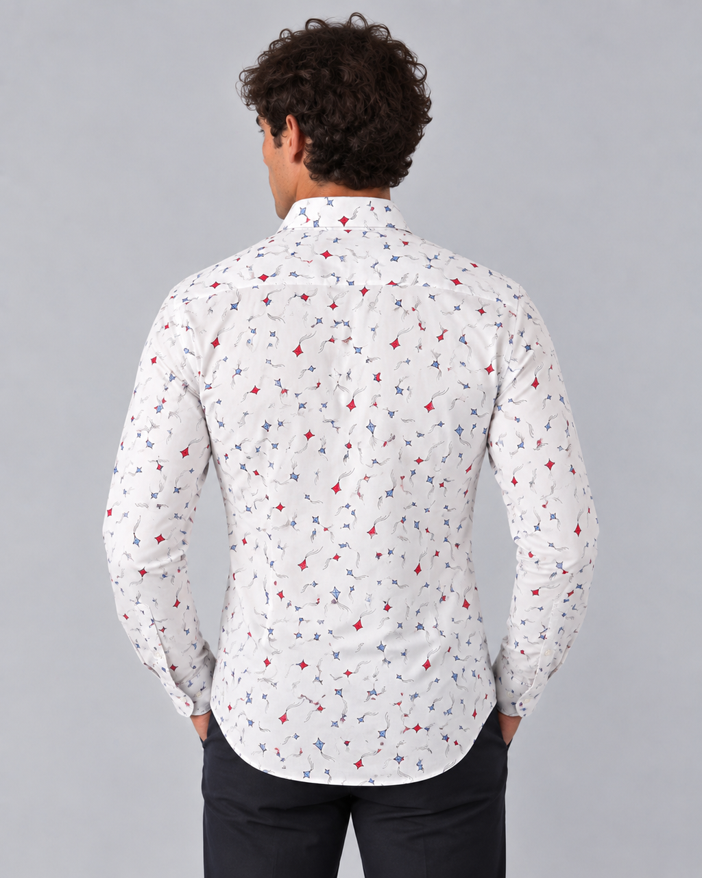 Camicia botton down fantasia