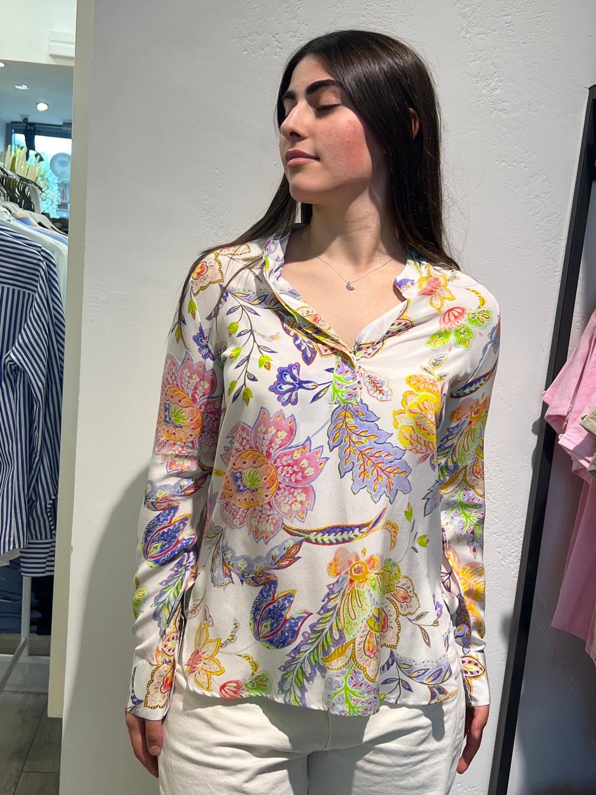 Camicia aladina bianca