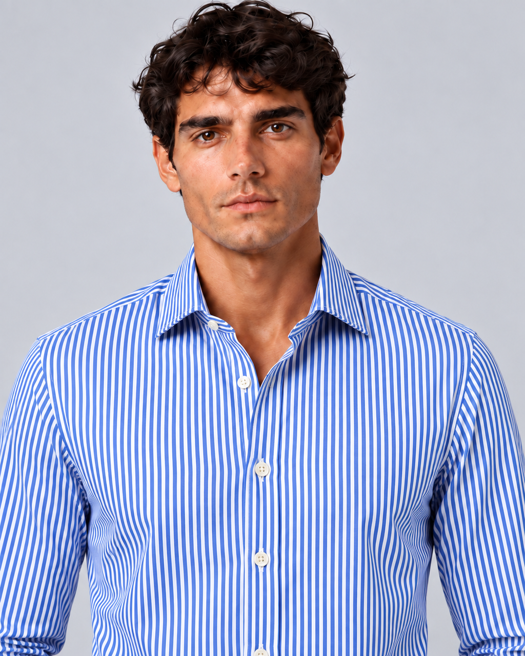 Camicia Michel bachet azzurro