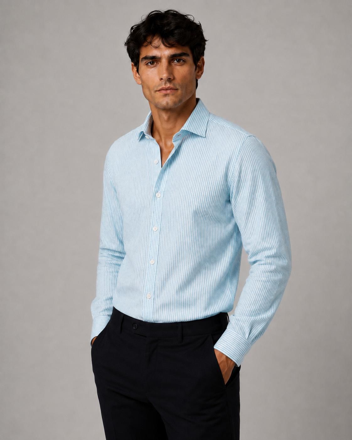 Camicia brami lino 12