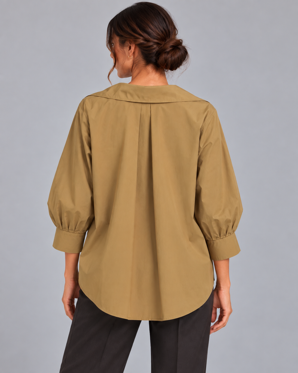 Blusa tabacco cotone
