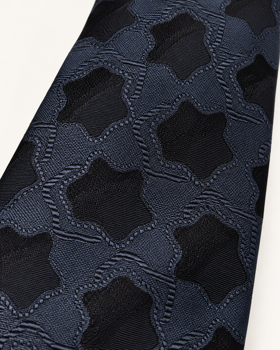 Cravatta grigio nero