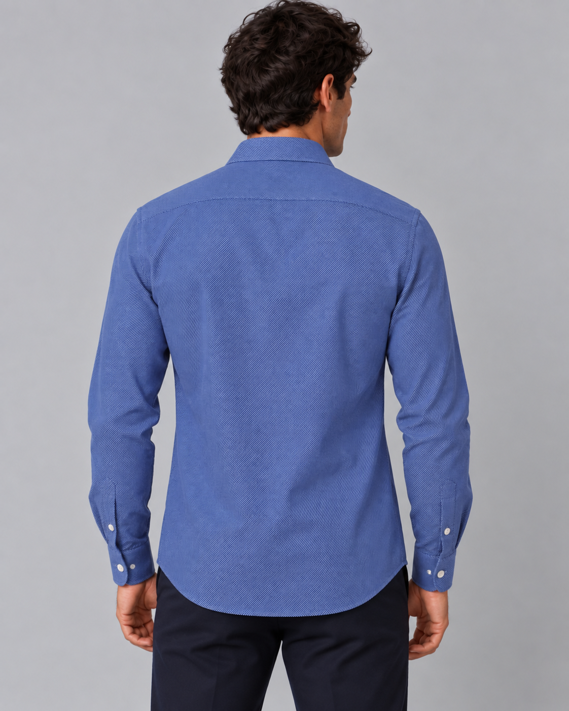 Camicia righe sottili non stiro slim