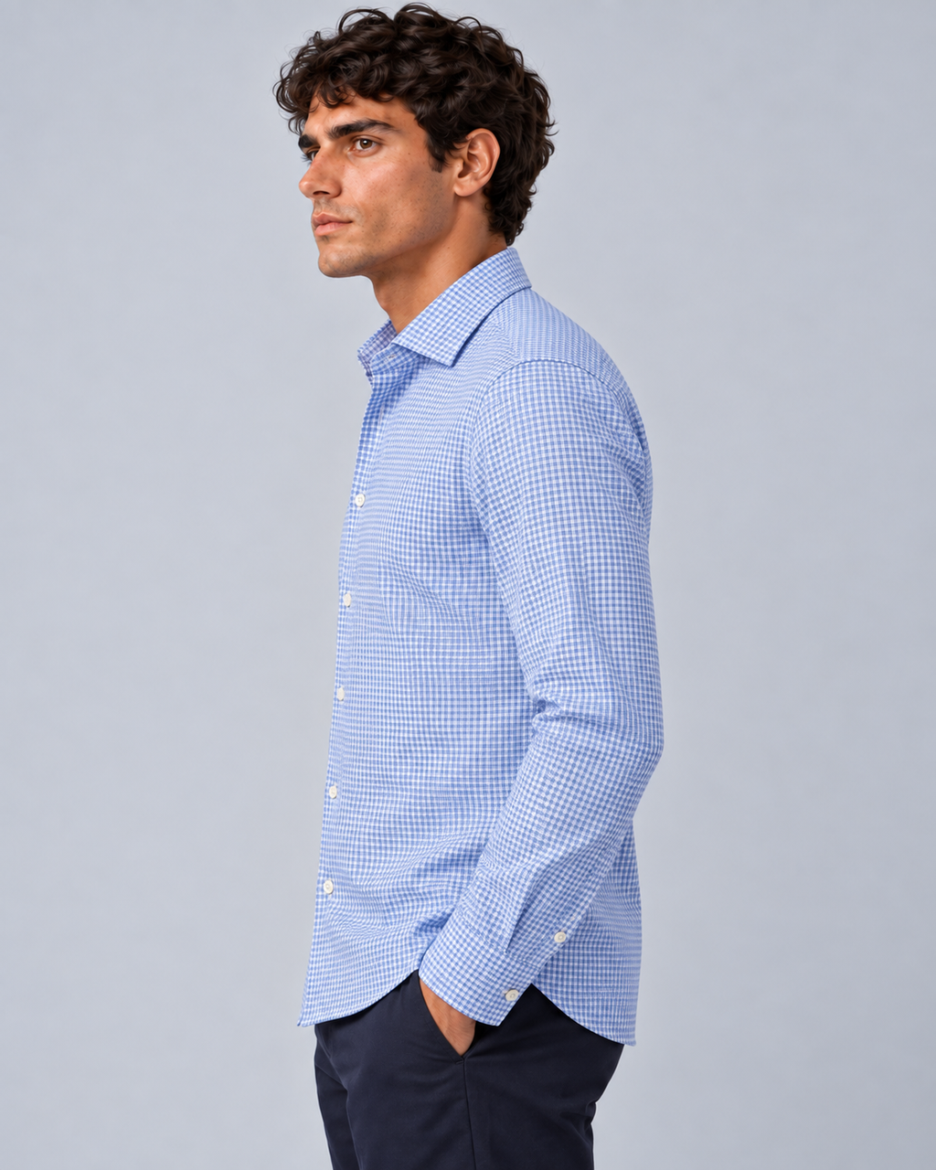Camicia Oxford check 01