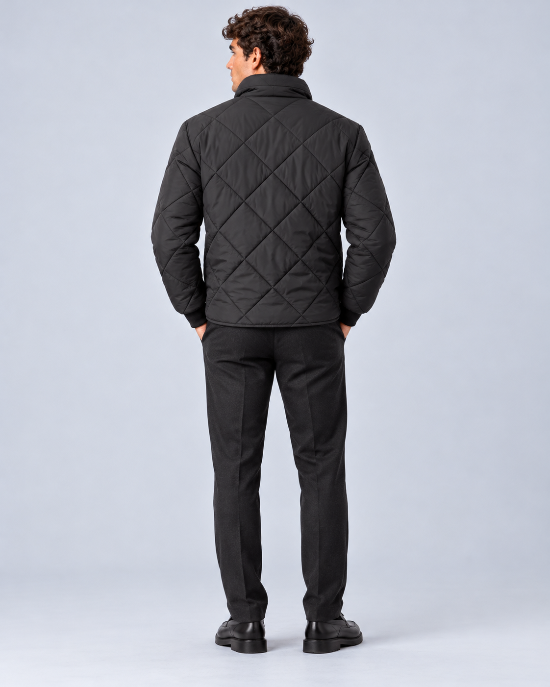 Piumino nero