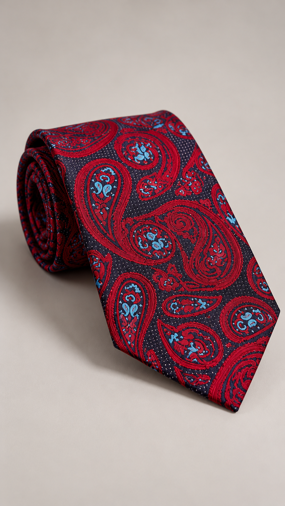Cravatta fantasy red