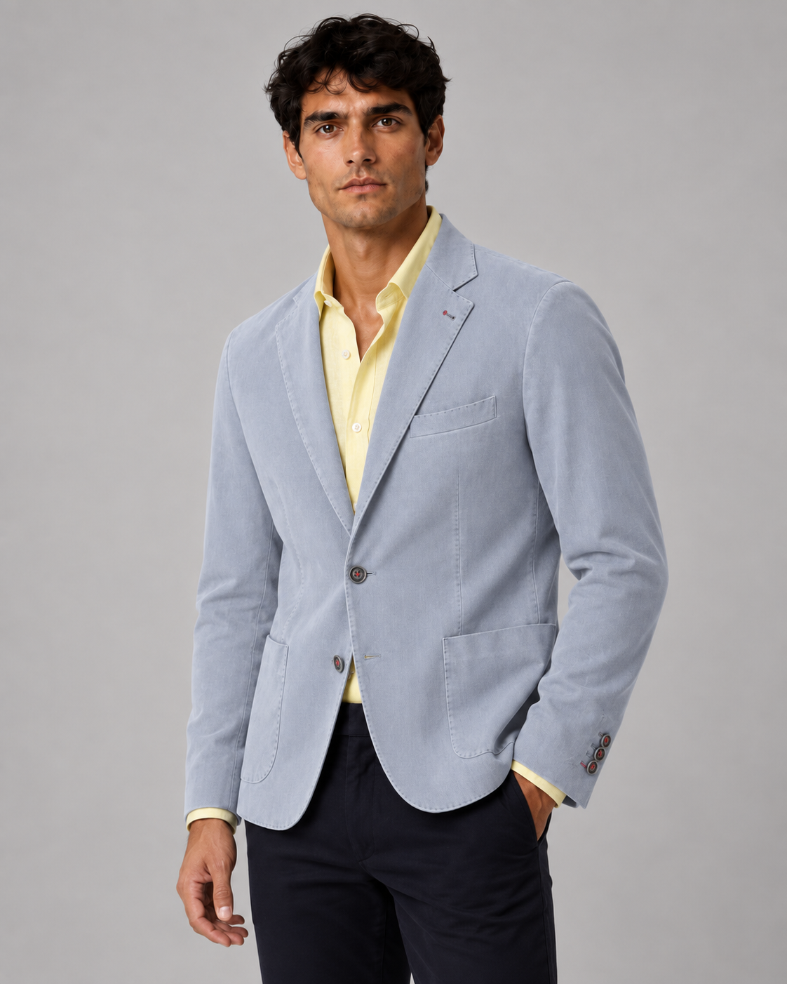 Giacca azzurro
