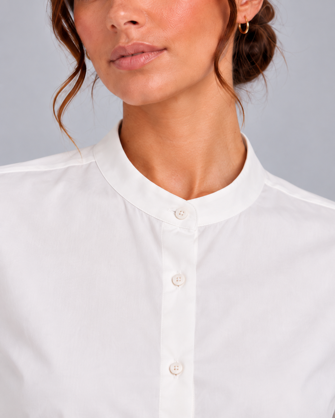 Camicia olgana cotone