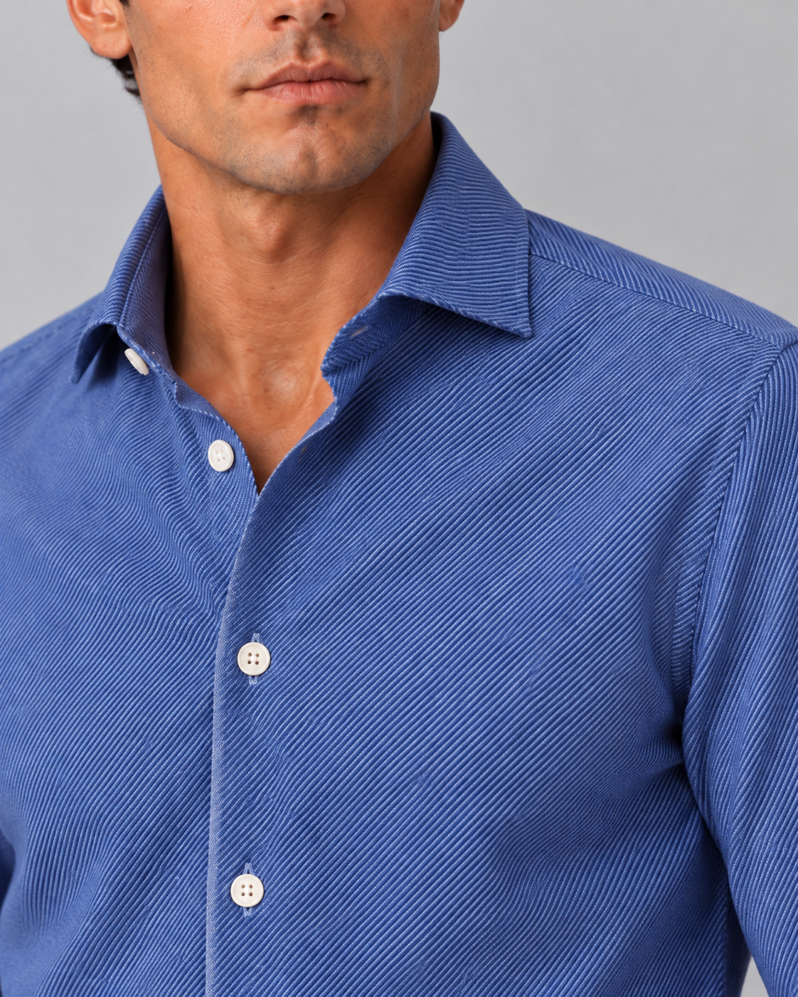 Camicia righe sottili non stiro slim