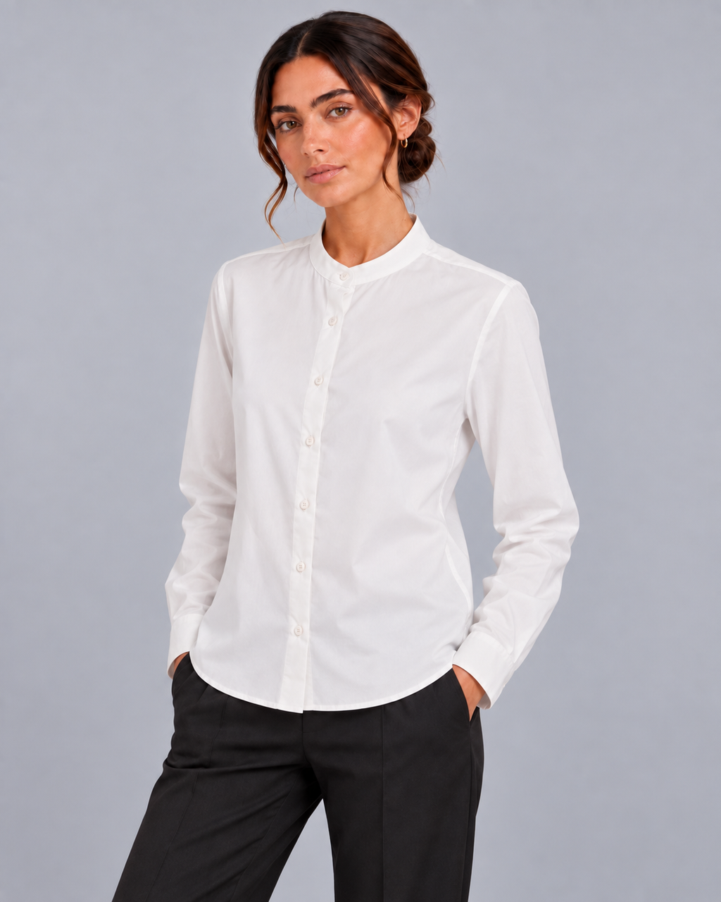 Camicia olgana cotone