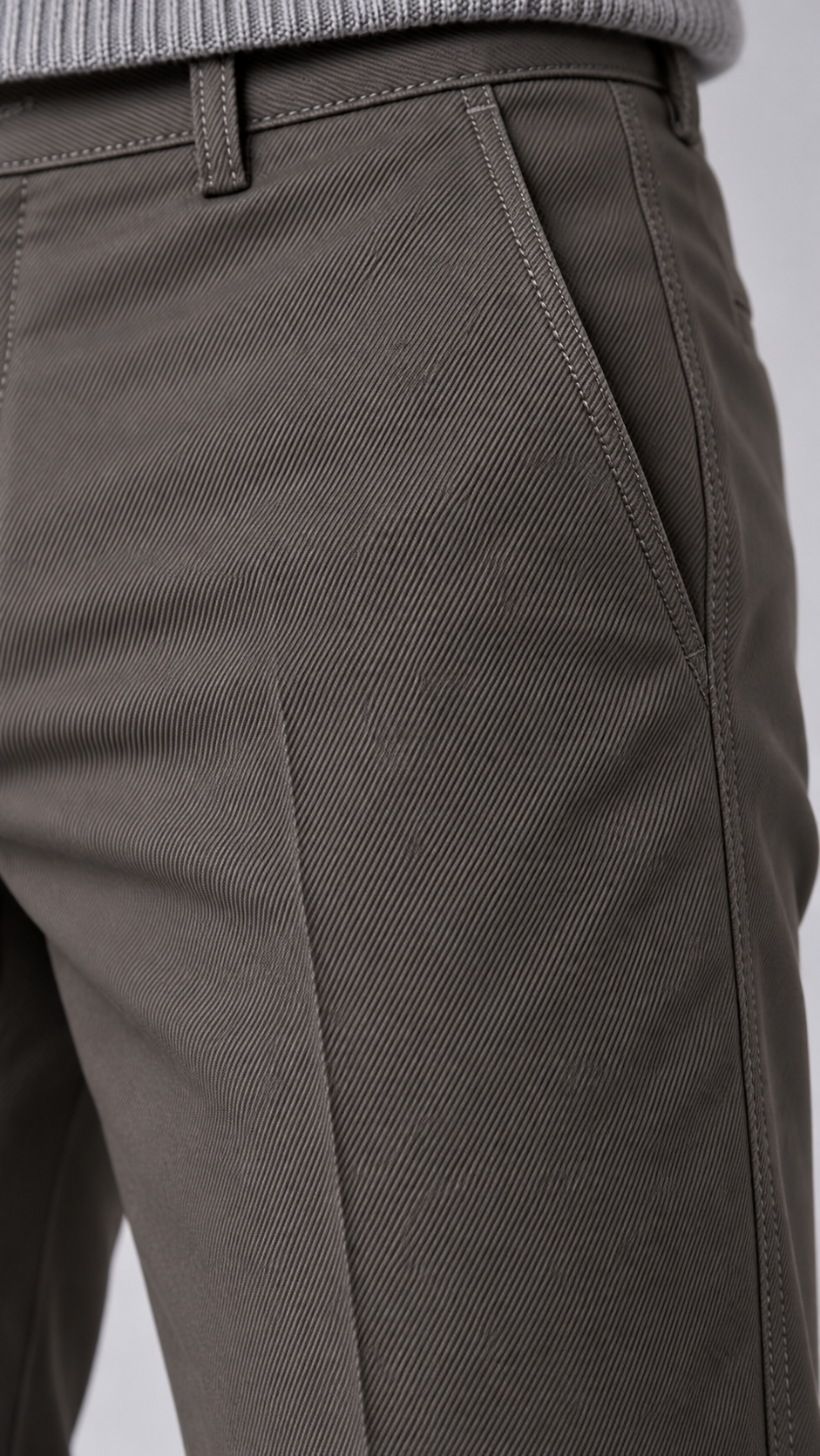 Pantalone grigio anta