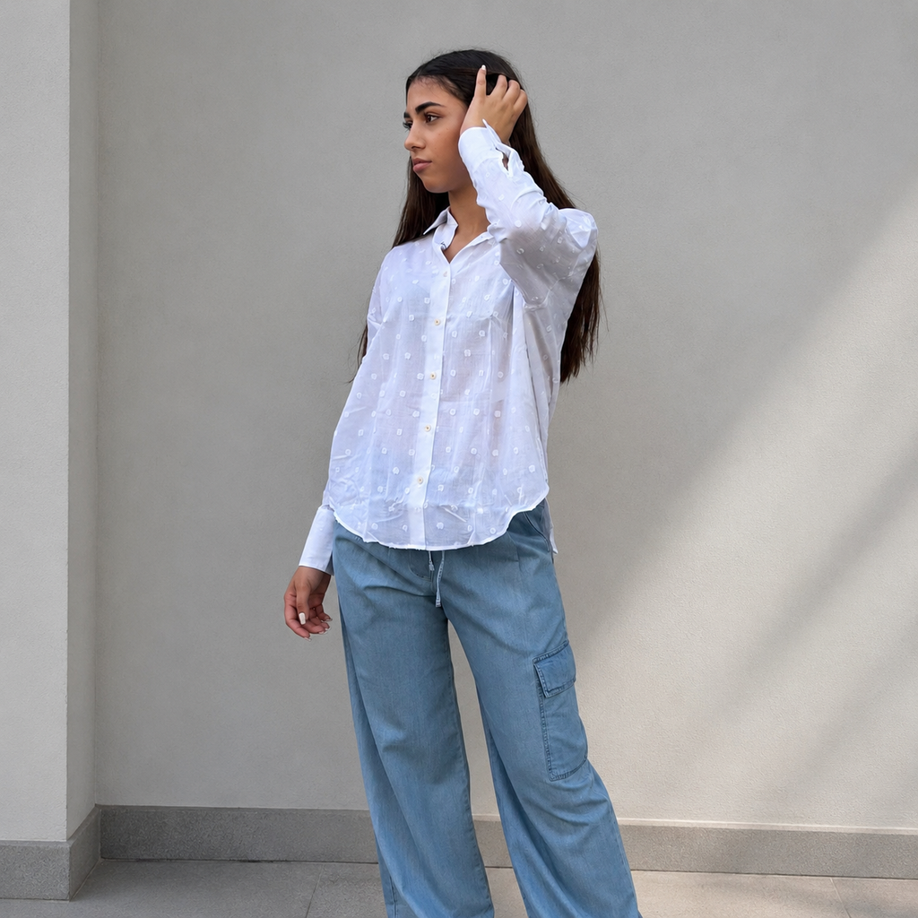 Camicia Angie Bianca