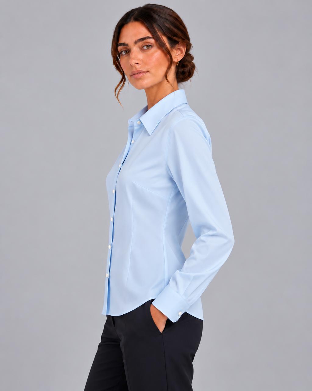 Camicia costa non stiro